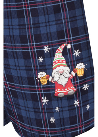 Чоловічі боксери з новорічним принтом 015/13 GNOME 5 Cornette (351582664)