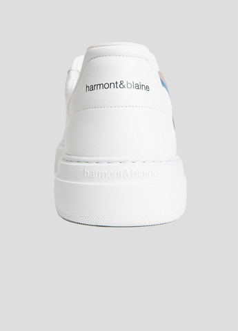 Белые демисезонные кроссовки Harmont & Blaine
