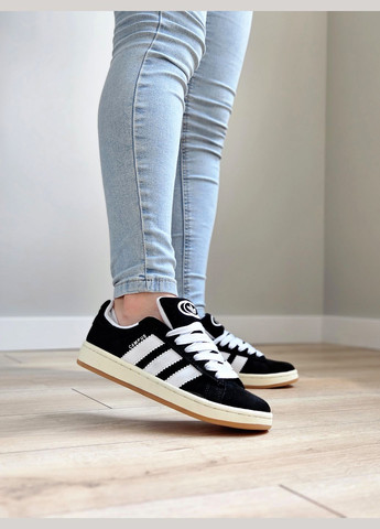 Кросівки жіночі і чоловічі Adidas Campus 00s black | Адідас Кампус чорні No Brand чорні демісезони (307397774)