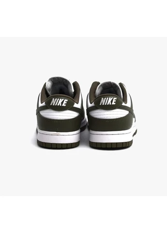 Кросівки жіночі W Dunk Low White/Green Nike білі (381377999)