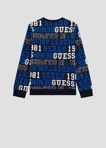 GUESS KIDS свитшот guess, арт. l4yq02.ka6r3, 165-170 см, 17-18 лет синий хлопок