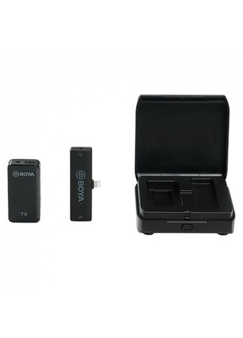 Бездротовий мікрофон для айфон цифровий 100 м кейс-зарядка BY-XM6-K3 kr Boya (301019274)