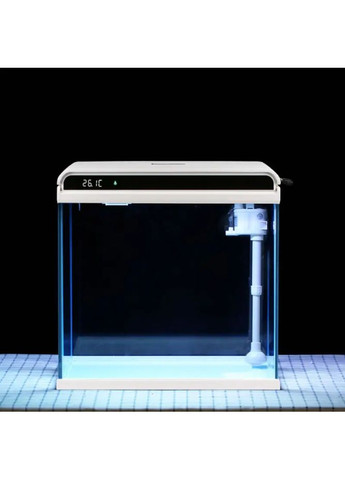 Аквариумный комплект HE-480 белый 42л, 48х30х40 см Sunsun (363296018)