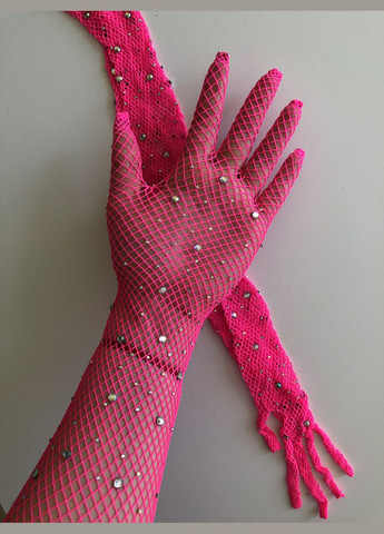 Сеточные перчатки со стразами (арт.7034) No Brand (348431037)