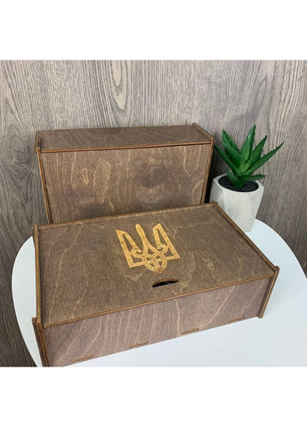 Чоловічий подарунковий набір шкіряний гаманець портмоне і пояс ремінь в чорний коробці. No Brand (351536568)