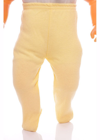 Жовтий комплект для новонародженого у коробці бант трикотажний жовтий 62 см (40208) BABYKROHA