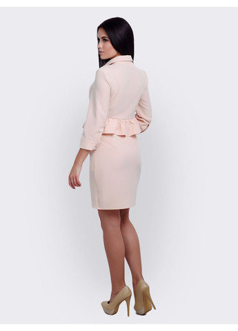 Бежева кежуал сукня Larionoff однотонна