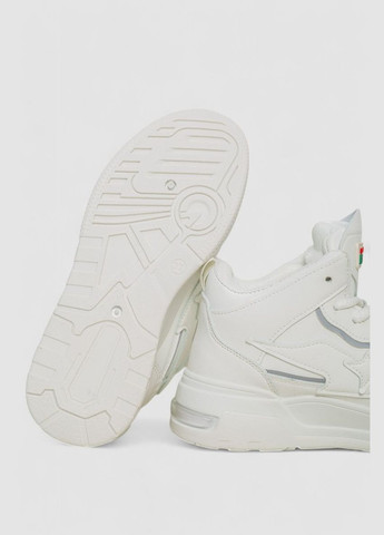 Кроссовки женские на меху,, 243R106-1 Ager белые всесезоны (313292061)