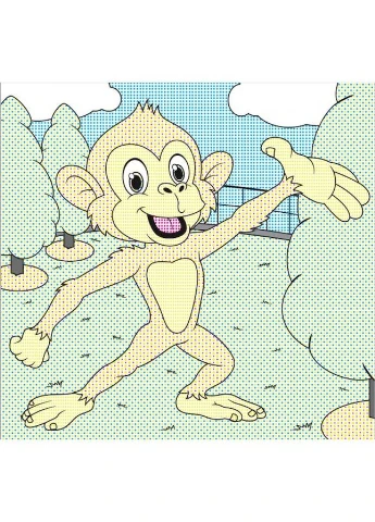 Водная раскраска для детей Зоопарк на 4 картинки Jumbi (396315444)