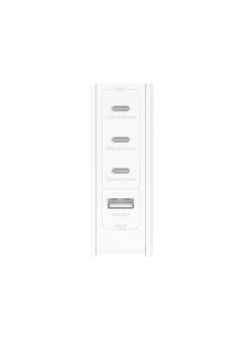 Зарядное устройство 140W 3хUSB-С GAN PD PPS USB-A White (WCH014BTWH) Belkin (390924962)