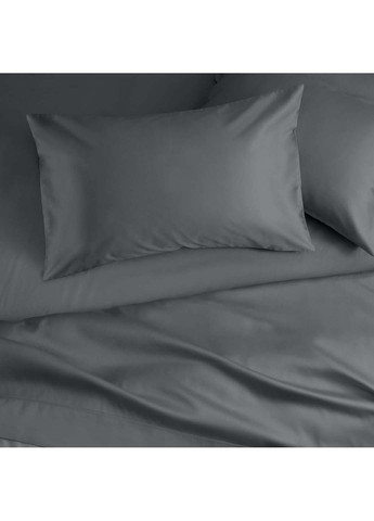 Двуспальная постель сатин с простыней на резинке BELUGA 180х220 см Cosas (307477249)