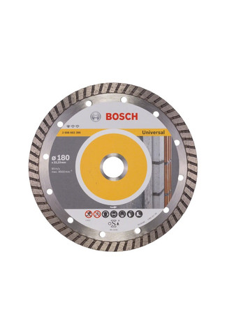 Алмазный диск PF Universal (180х22.23 мм) круг отрезной турбо по бетону (21670) Bosch (267819171)