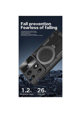 Противоударный чехол для Xiaomi Redmi Note 13 Pro 4G кольцо магнит Ultimate Experience (325482529)