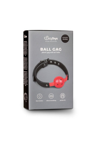Кляп Ball Gag With Red EasyToys (332994480)