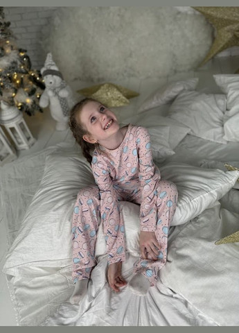 Розовая пижама для девочки (подростковая) hc (h001-6076-024-2-1) No Brand