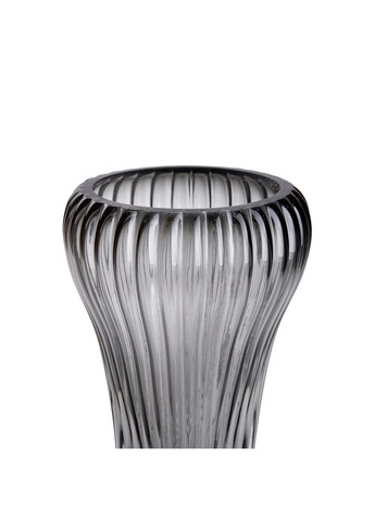 Стеклянная ваза, декоративная, серая, 27,5 см HP-1730 Yiwu (368767030)