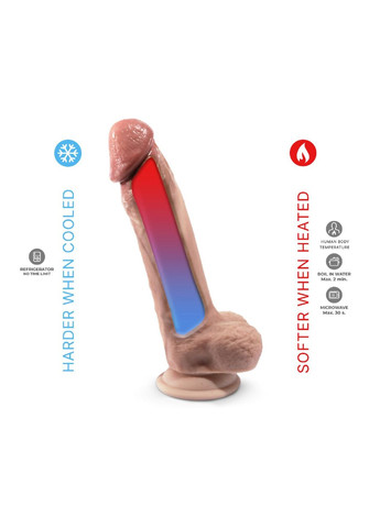 Фаллоимитатор Tomas Premium Real Skin Flesh (9in MODEL 1), ультрареалистик, диаметр 5 см Silexd (367605789)