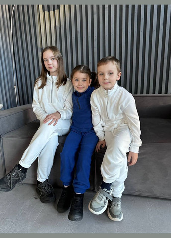 Білий зимній підлітковий термо костюм на осінь/зиму Adelante