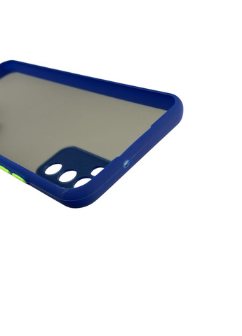 Чехол для телефона Galaxy M02S SM-M025 с высокими бортами с защитой камеры на самсунг м02с темно-синий Samsung (366228070)