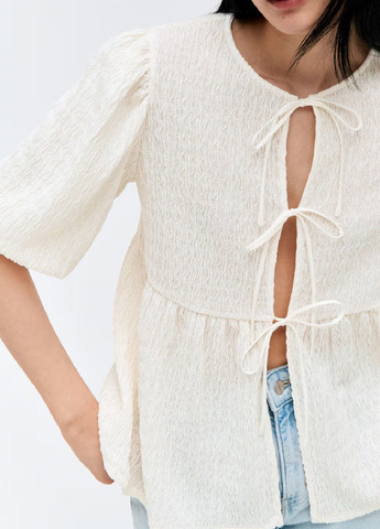 Белая блуза H&M