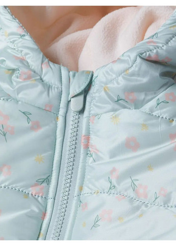 М'ятна куртка демісезон,м'ятний в кольорові візерунки,. 5.10.15