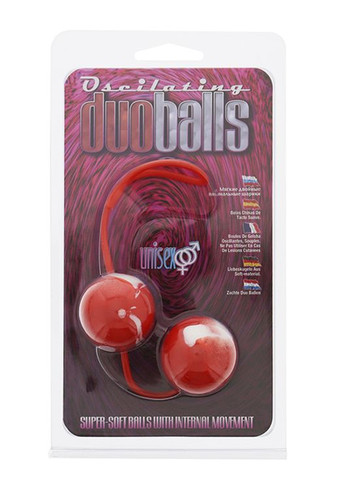 Шарики вагинальные MARBILIZED DUO BALLS RED Seven Creations (289868503)