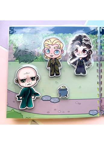 ГАРРИ ПОТТЕР книга на липучках No Brand (365762423)