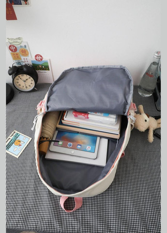 Рюкзак женский детский школьный портфель розовый No Brand (296008162)