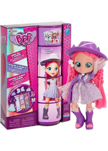 Лялька Cry Babies BFF Katie Fashion Doll Кеті рожеве волосся IMC Toys (282964540)