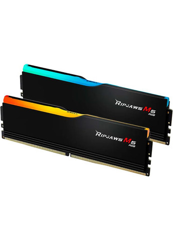 Набор 64GB DDR5 6400 MHz Ripjaws M5 RGB (F5-6400J3239G32GX2-RM5RK) G.SKILL (370033715)