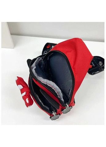 Детская сумка-бананка Микки Маус, красная No Brand (371687947)