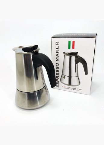 Гейзерная кофеварка UNIQUE UN-1901 180 мл No Brand (329447088)