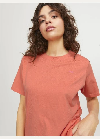 Футболка basic,морквяний,JJXX Jack & Jones - (294314064)