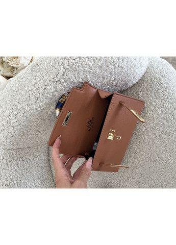 Сумка з хустинкою коричневий No Brand (372977638)