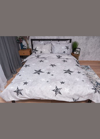 Комплект постельного белья Микросатин Premium «» King Size 220x240 наволочки 2х40х60 (MS-820002368) Moon&Star starlight (286762508)