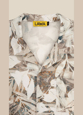 Серая кэжуал рубашка LAWA