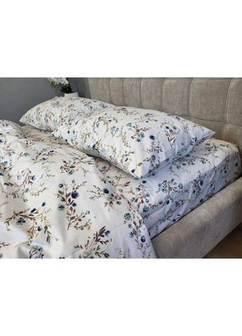 Постельное белье с резинкой Сиеста моно, ранфорс Семейный размер, наволочки 70/70 No Brand (364220351)