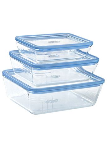 Форма с крышкой Pure Glass, 19x14x5 см (0.8 л) 241A000/8046 Pyrex (373414597)