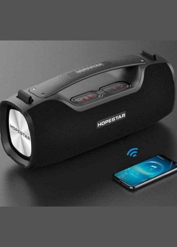 Портативная колонка Bluetooth с микрофоном 45 Вт аккумуляторная черный (2390000020) Hopestar A6 pro (341485518)