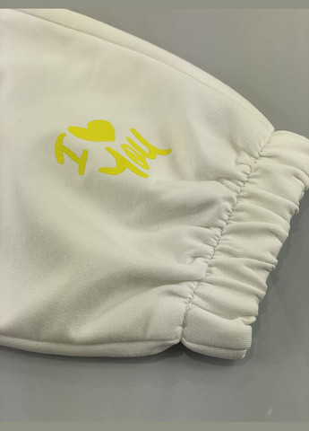 Белый демисезонный спортивный костюм для девочки Mevis