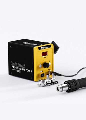 Паяльна станція 858B термофен, цифрова індикація (100-500°C, 700 Вт) Kailiwei (322765001)
