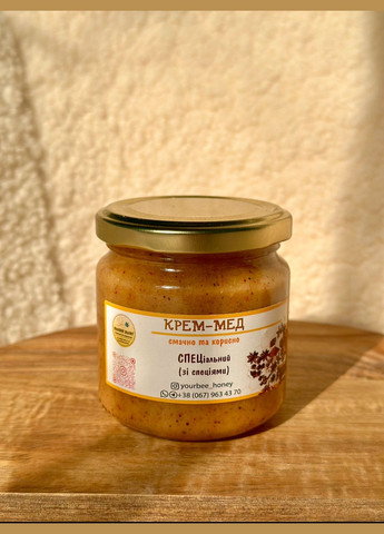 Крем-мед Спеціальний, із спеціями 200мл No Brand (339602002)
