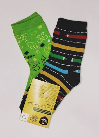 Комбіновані шкарпетки 2 пари Lidl малюнки (332005306)
