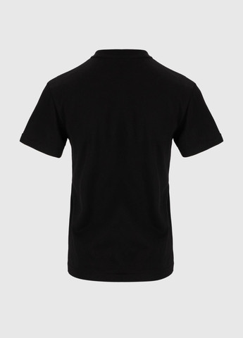 Черная летняя футболка LAWA