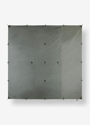 Намет Брезент Тент 4 х 4 м Водонепроникна Олива Solognac (348117421)