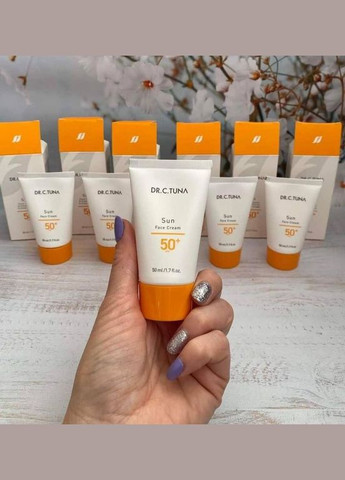 Сонцезахисний крем для обличчя Sun C.T. Tuna 50 SPF 50 мл Farmasi (335059478)
