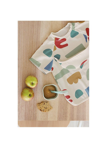 Нагрудник - фартух з рукавами різнобарвний, арт. 913576 Beaba (369668984)