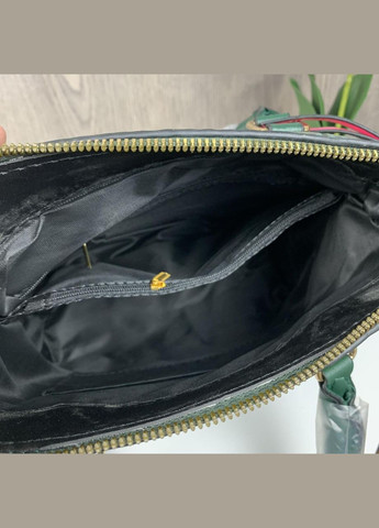 Модная женская сумка через плечо с брелком, сумочка под рептилию змеиная эко кожа No Brand (334730572)