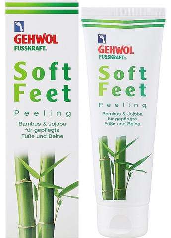 Пилинг для ног "Бамбук и жожоба" Fusskraft Soft Feet Peeling 125ml (390279-29138) Gehwol (368655994)