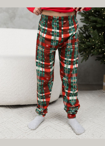 Красная подростковая пижама для мальчика со штанами Tom John